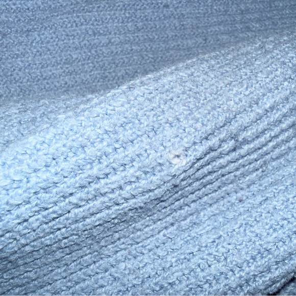 Aerie size small oversized Soft Blue Crew Neck Sweater - Picture 7 of 12